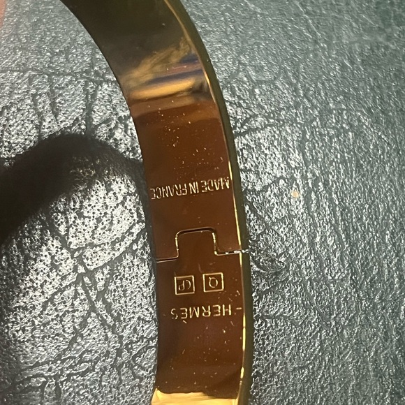 Gold and White Designer Bracelet - Picture 2 of 4